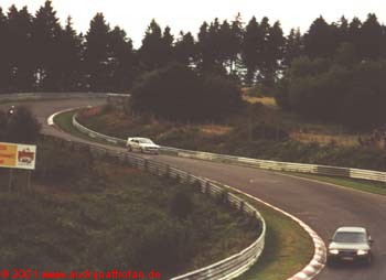 Urquattro auf der Nordschleife